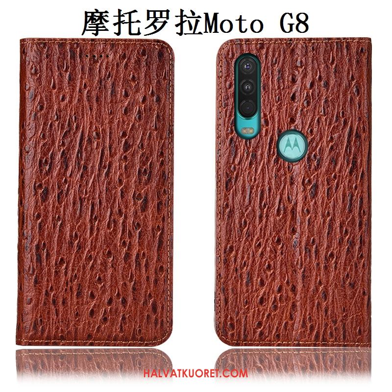 Moto G8 Kuoret Kotelo Puhelimen Murtumaton, Moto G8 Kuori All Inclusive Lintu