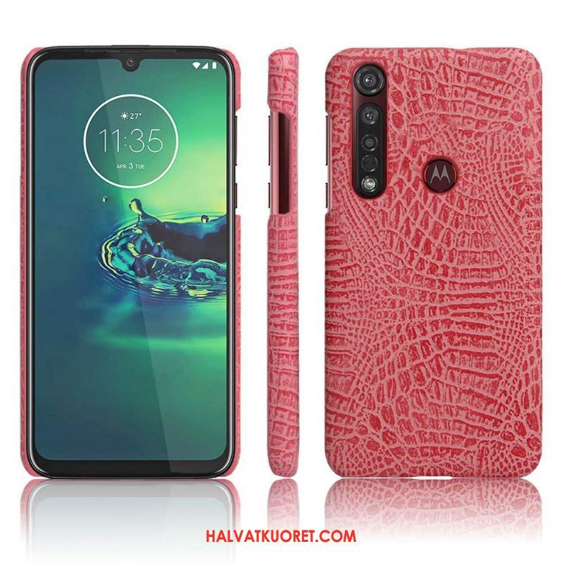 Moto G8 Plus Kuoret Nahka Pesty Suede Puhelimen, Moto G8 Plus Kuori Ultra Valo