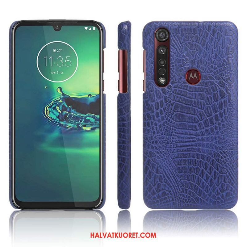 Moto G8 Plus Kuoret Nahka Pesty Suede Puhelimen, Moto G8 Plus Kuori Ultra Valo