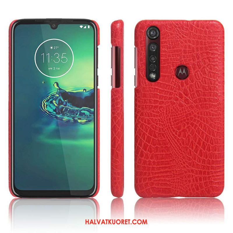 Moto G8 Plus Kuoret Nahka Pesty Suede Puhelimen, Moto G8 Plus Kuori Ultra Valo