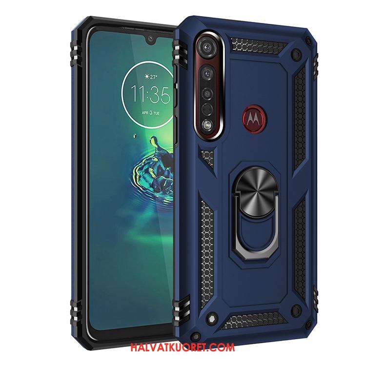 Moto G8 Plus Kuoret Suojaus All Inclusive Pehmeä Neste, Moto G8 Plus Kuori Jauhe