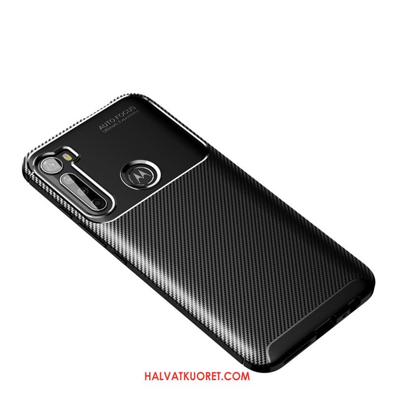 Moto G8 Power Kuoret Murtumaton Kukkakuvio Kuitu, Moto G8 Power Kuori Pehmeä Neste Liukumaton