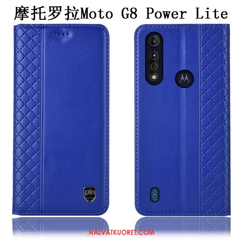 Moto G8 Power Lite Kuoret Puhelimen Murtumaton, Moto G8 Power Lite Kuori Suojaus Kotelo Braun