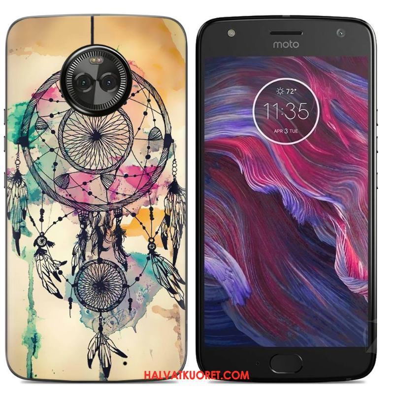 Moto X4 Kuoret Sarjakuva Puhelimen Silikoni, Moto X4 Kuori Suojaus