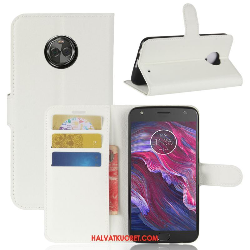 Moto X4 Kuoret Vihreä Kortti Salkku, Moto X4 Kuori Kotelo Puhelimen