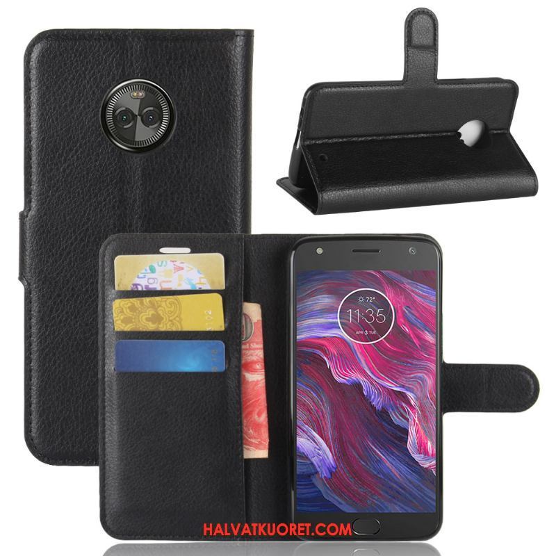 Moto X4 Kuoret Vihreä Kortti Salkku, Moto X4 Kuori Kotelo Puhelimen