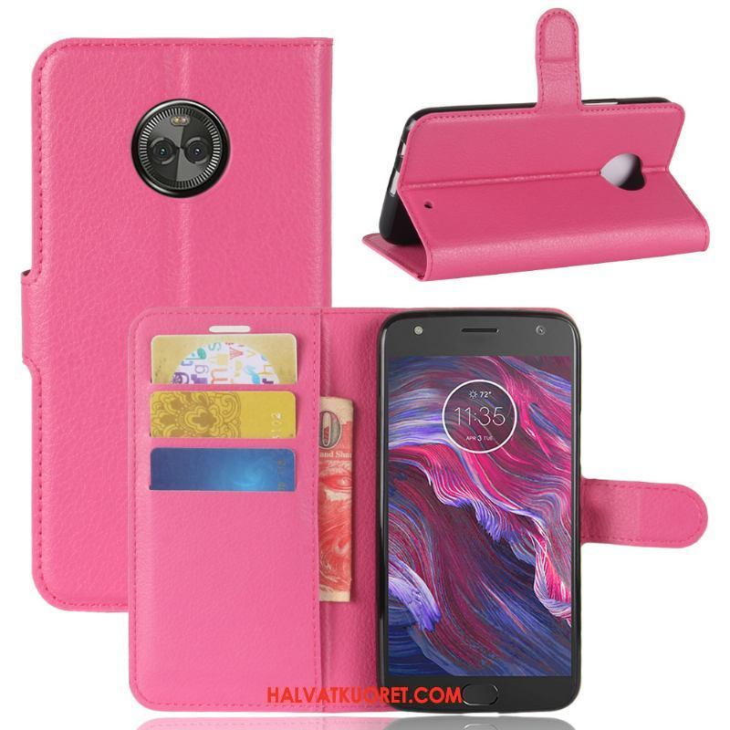 Moto X4 Kuoret Vihreä Kortti Salkku, Moto X4 Kuori Kotelo Puhelimen