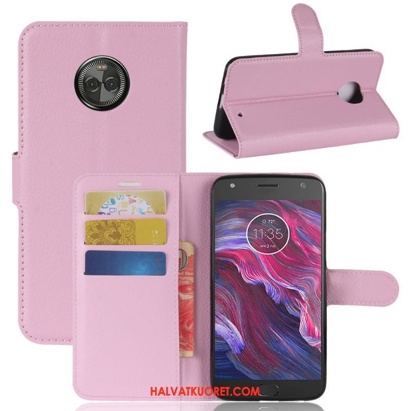 Moto X4 Kuoret Vihreä Kortti Salkku, Moto X4 Kuori Kotelo Puhelimen