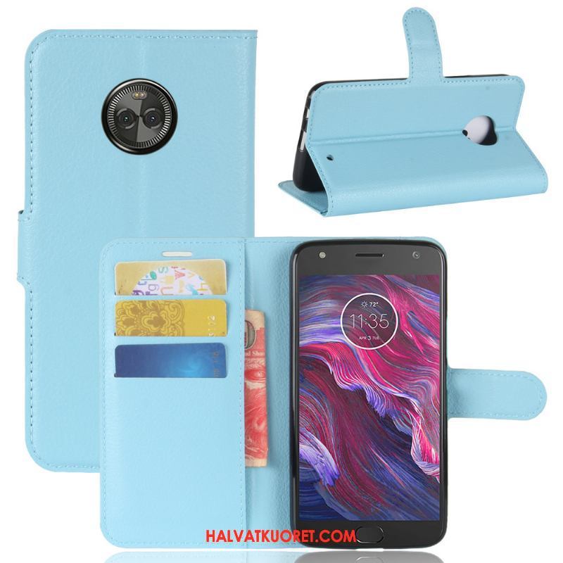 Moto X4 Kuoret Vihreä Kortti Salkku, Moto X4 Kuori Kotelo Puhelimen
