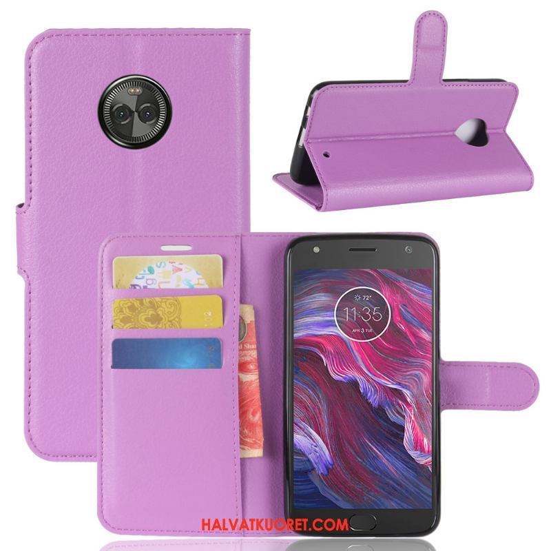 Moto X4 Kuoret Vihreä Kortti Salkku, Moto X4 Kuori Kotelo Puhelimen