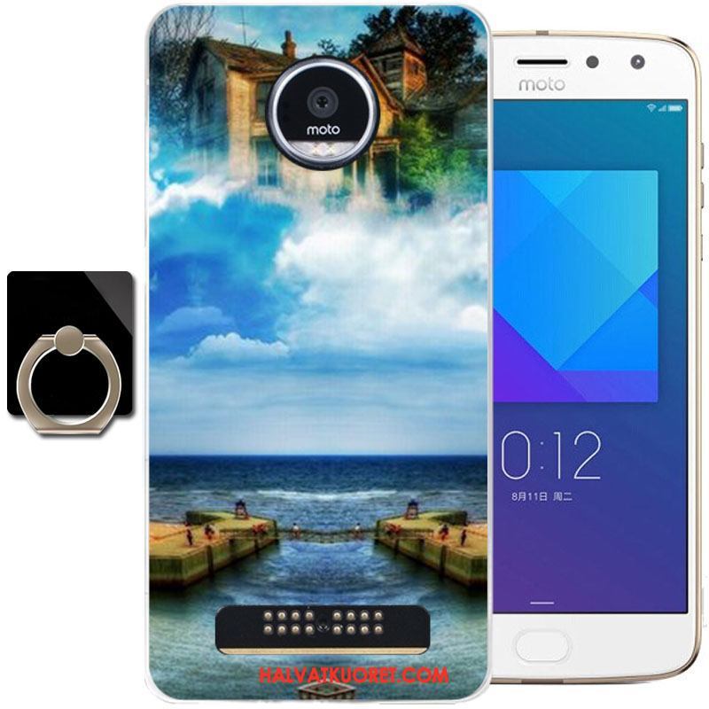 Moto Z2 Play Kuoret Puhelimen Pehmeä Neste, Moto Z2 Play Kuori Silikoni Suojaus