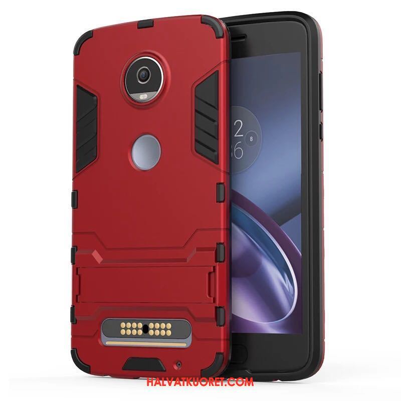 Moto Z2 Play Kuoret Silikoni Musta Kotelo, Moto Z2 Play Kuori Murtumaton All Inclusive