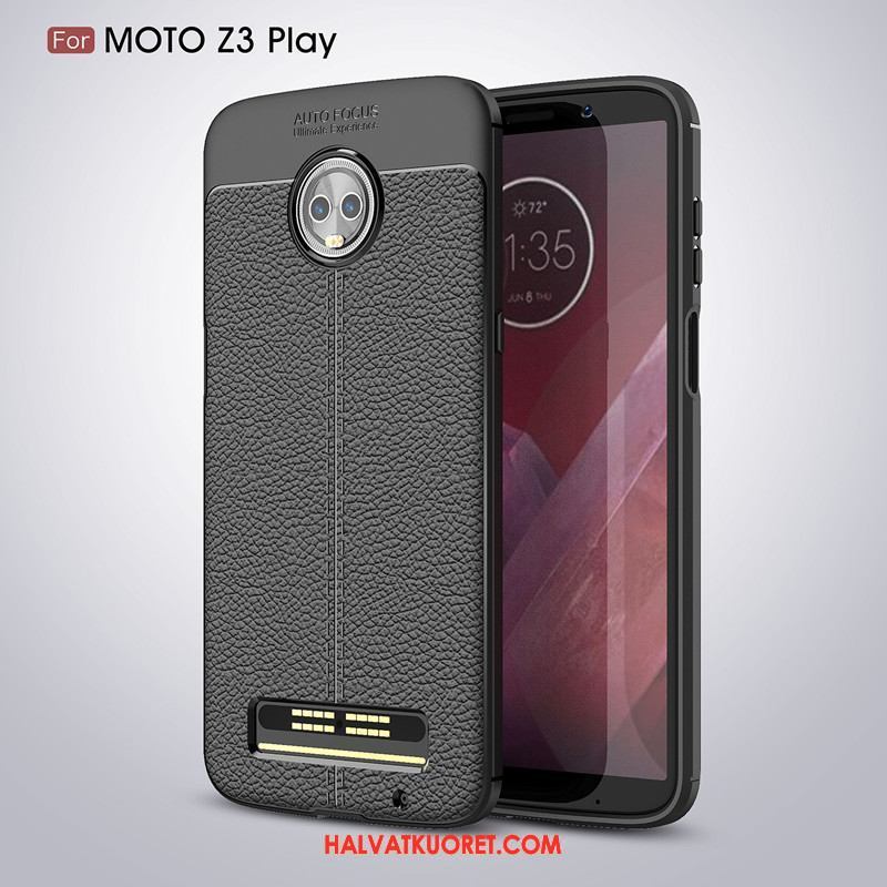 Moto Z3 Play Kuoret Nahka All Inclusive Puhelimen, Moto Z3 Play Kuori Kotelo 说