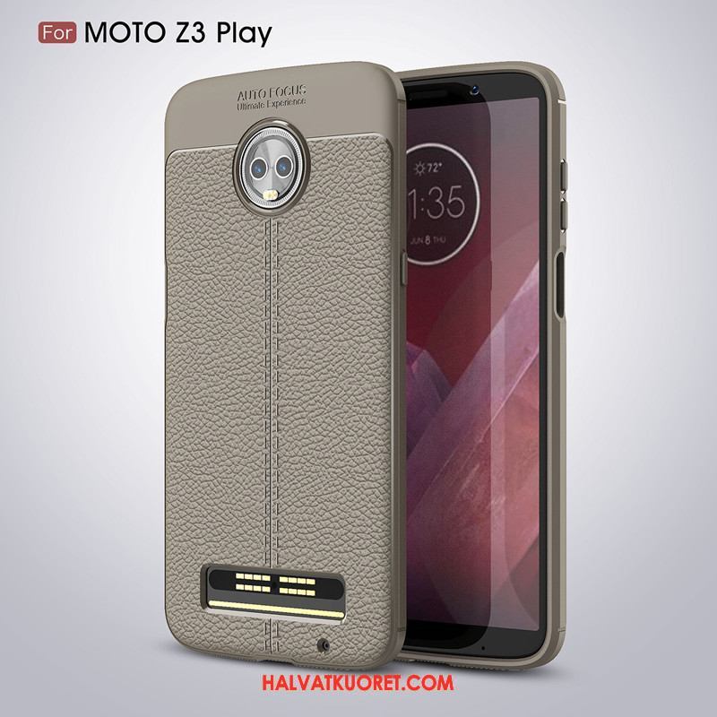 Moto Z3 Play Kuoret Nahka All Inclusive Puhelimen, Moto Z3 Play Kuori Kotelo 说