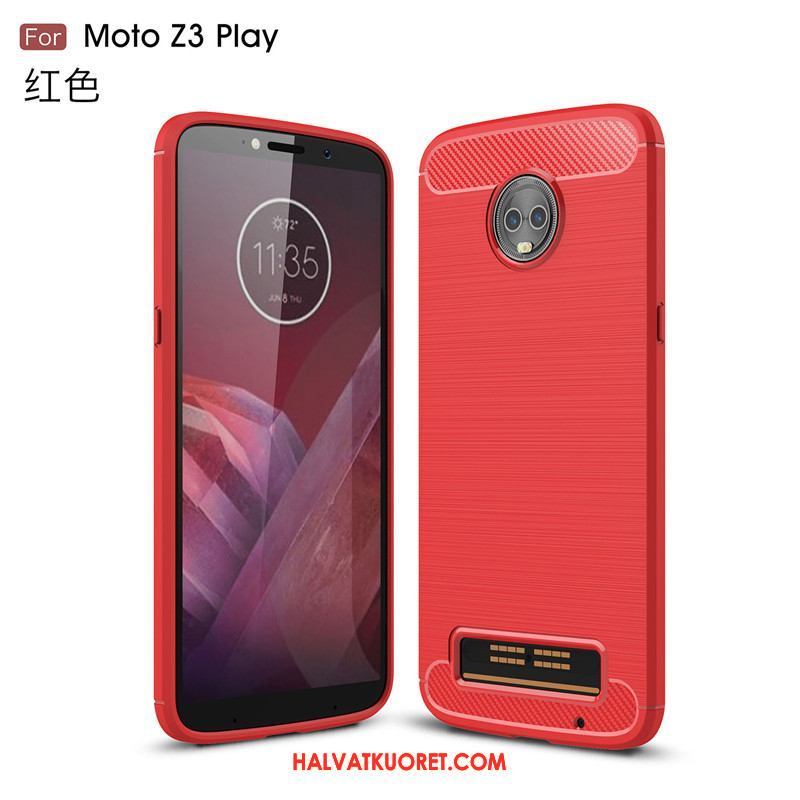 Moto Z3 Play Kuoret Nahka All Inclusive Puhelimen, Moto Z3 Play Kuori Kotelo 说