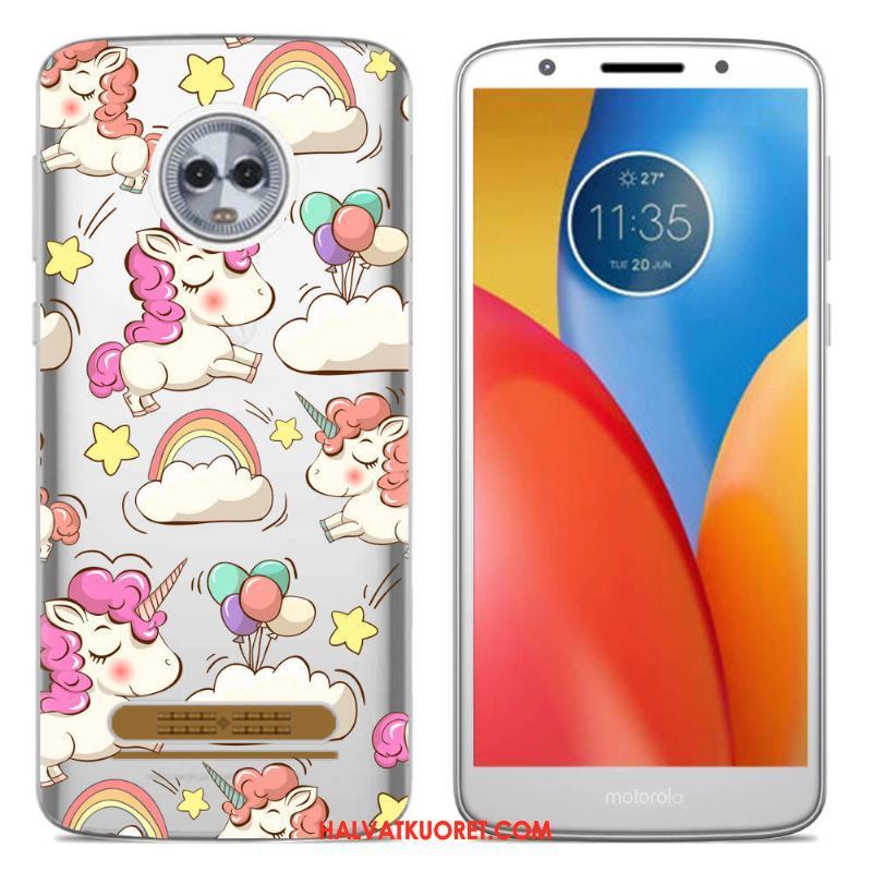 Moto Z3 Play Kuoret Silikonikuori Kotelo, Moto Z3 Play Kuori Suojaus Monivärinen Beige