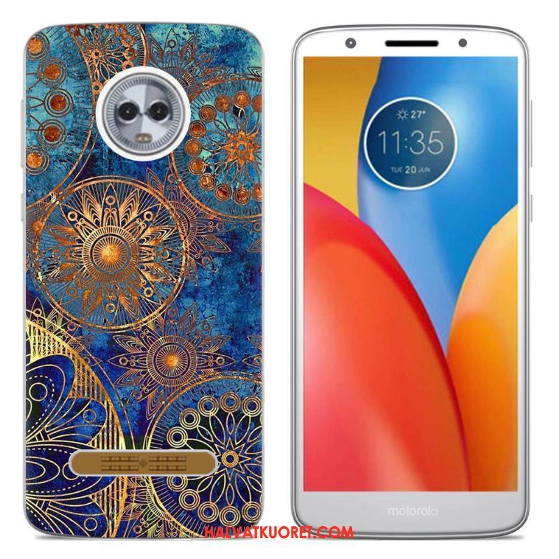 Moto Z3 Play Kuoret Silikonikuori Kotelo, Moto Z3 Play Kuori Suojaus Monivärinen Beige