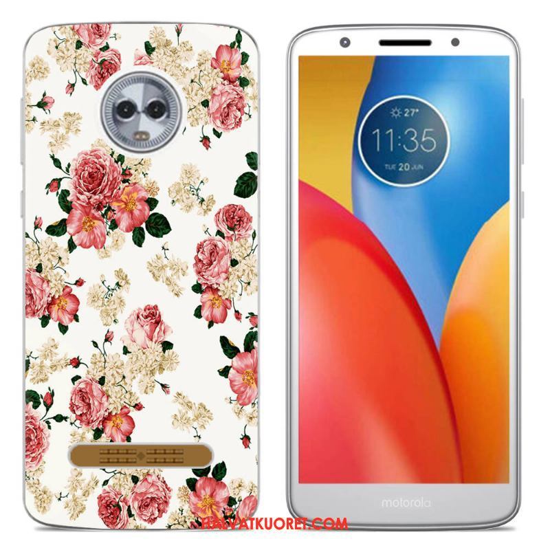 Moto Z3 Play Kuoret Silikonikuori Kotelo, Moto Z3 Play Kuori Suojaus Monivärinen Beige