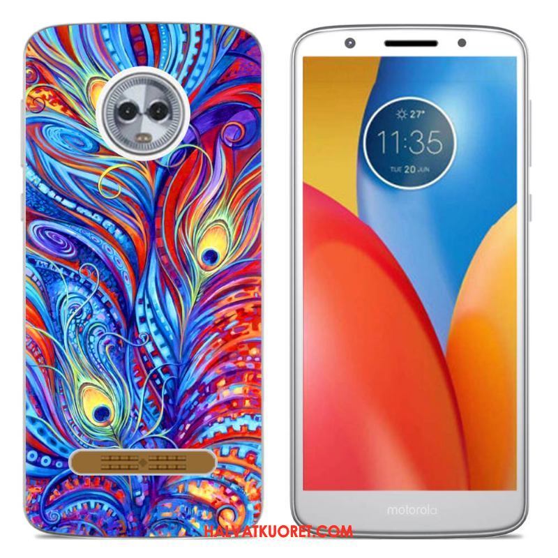 Moto Z3 Play Kuoret Silikonikuori Kotelo, Moto Z3 Play Kuori Suojaus Monivärinen Beige