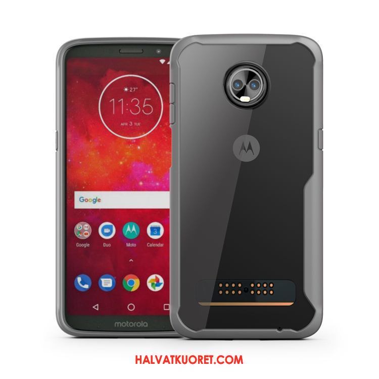 Moto Z3 Play Kuoret Yksinkertainen Suojaus, Moto Z3 Play Kuori Murtumaton All Inclusive