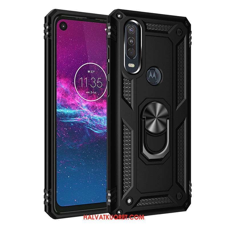 Motorola One Action Kuoret Rengas Jauhe, Motorola One Action Kuori Puhelimen Tuki