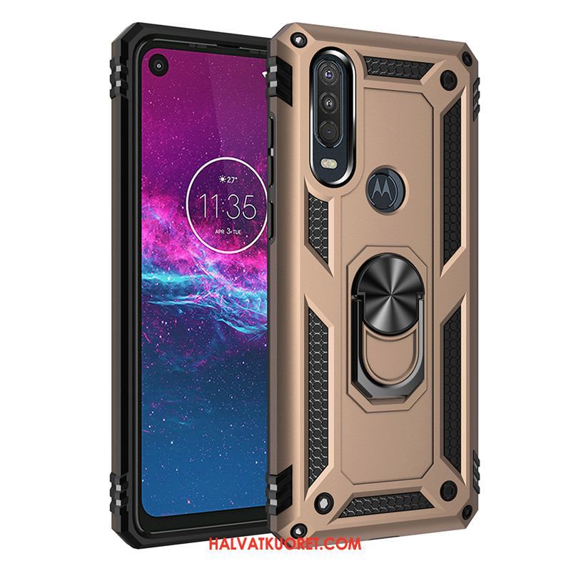 Motorola One Action Kuoret Rengas Jauhe, Motorola One Action Kuori Puhelimen Tuki