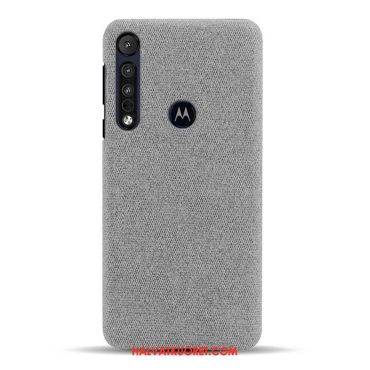 Motorola One Macro Kuoret Kotelo Suojaus, Motorola One Macro Kuori Sininen Kevyt