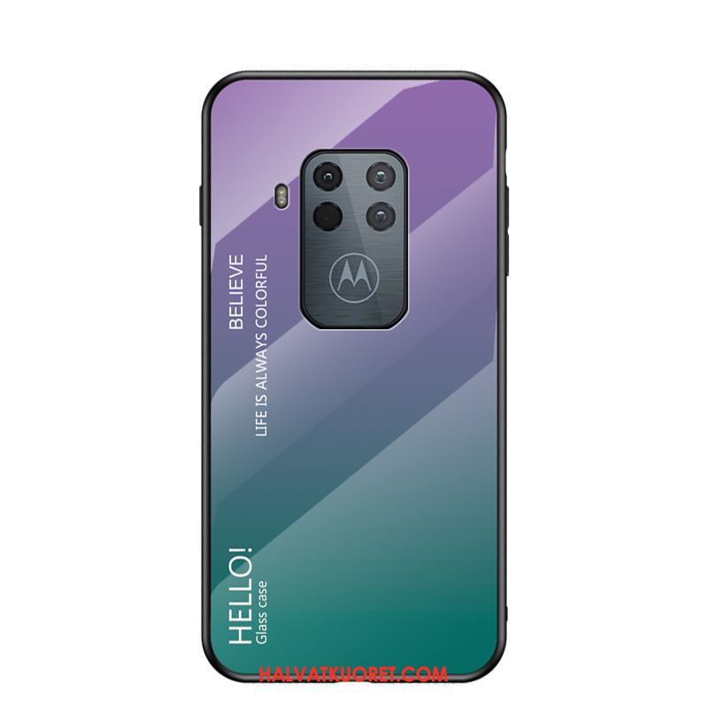 Motorola One Zoom Kuoret Kaltevuus Kotelo Net Red, Motorola One Zoom Kuori Suojaus