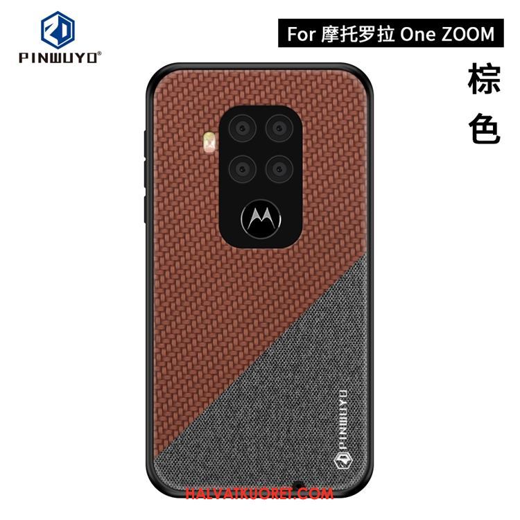 Motorola One Zoom Kuoret Puhelimen Ultra Ohut, Motorola One Zoom Kuori Sininen