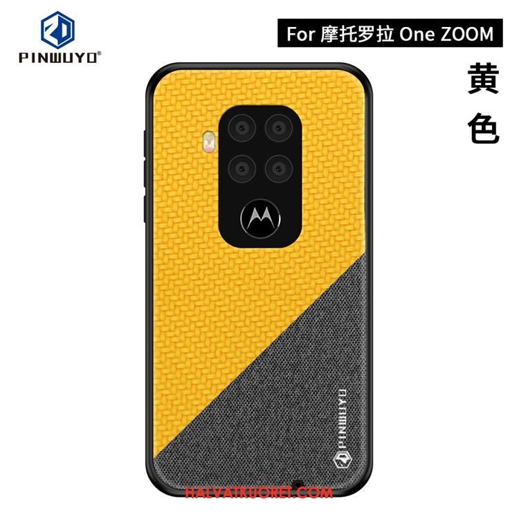 Motorola One Zoom Kuoret Puhelimen Ultra Ohut, Motorola One Zoom Kuori Sininen