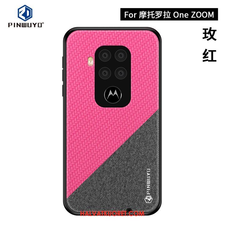 Motorola One Zoom Kuoret Puhelimen Ultra Ohut, Motorola One Zoom Kuori Sininen