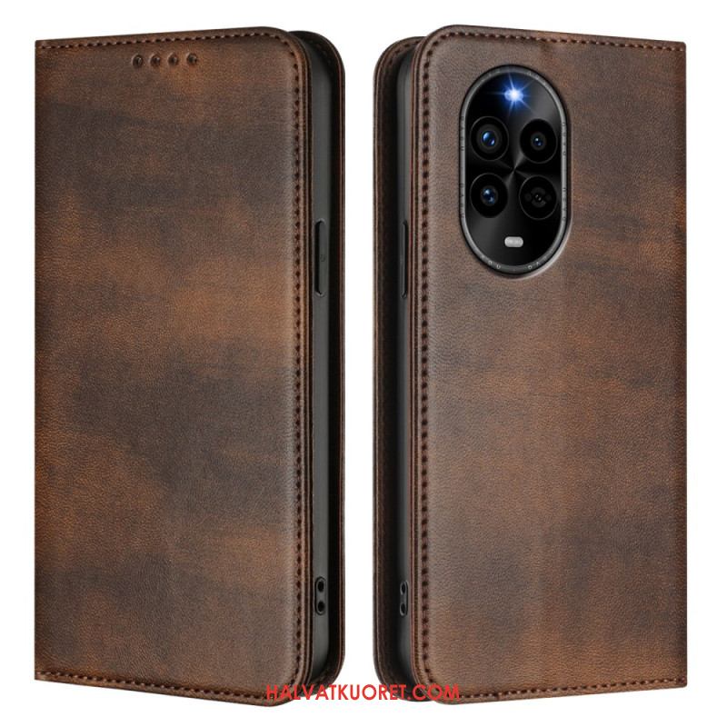 Nahkakotelo Huawei Nova 13 Pro Vintage-malli Suojakuori