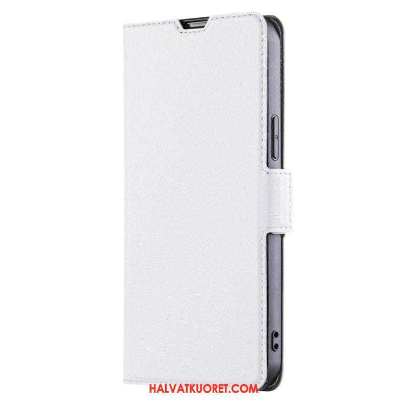 Nahkakotelo Huawei P60 Pro Nahkaefekti