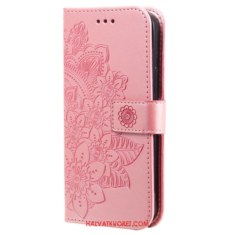 Nahkakotelo Oneplus 13r Mandala-kuvio