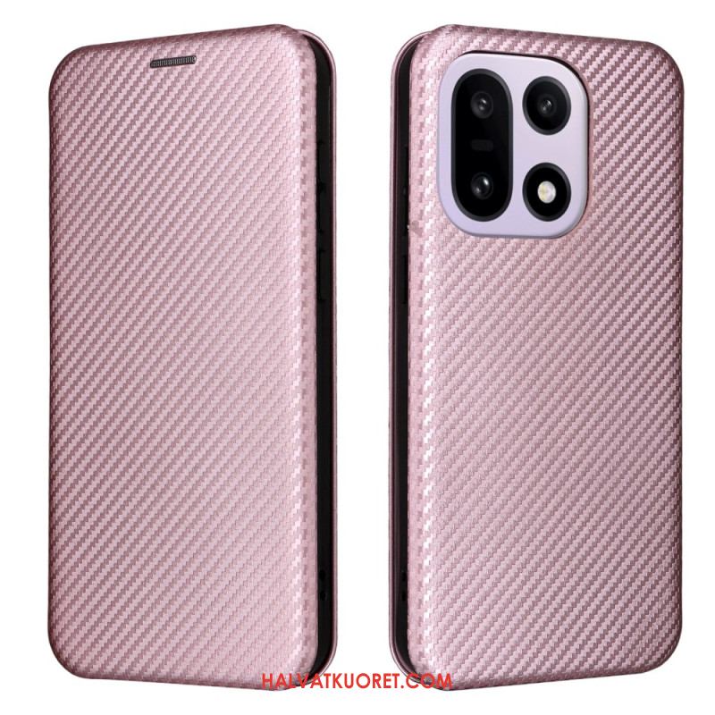 Nahkakotelo Oneplus 15 Hiilikuitu