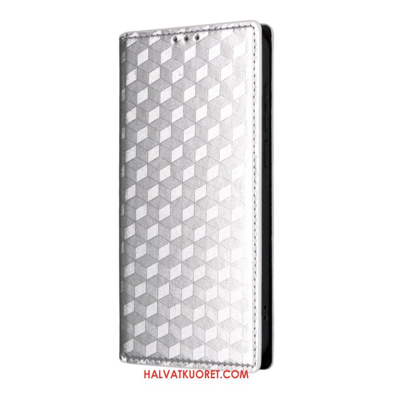Nahkakotelo Oneplus 15 Timanttikuvio