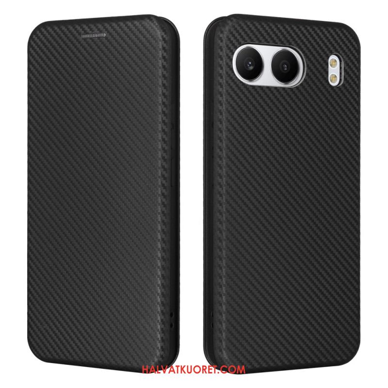 Nahkakotelo Oneplus Nord 4 Hiilikuitu Kuitu