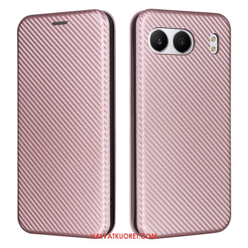 Nahkakotelo Oneplus Nord 4 Hiilikuitu Kuitu