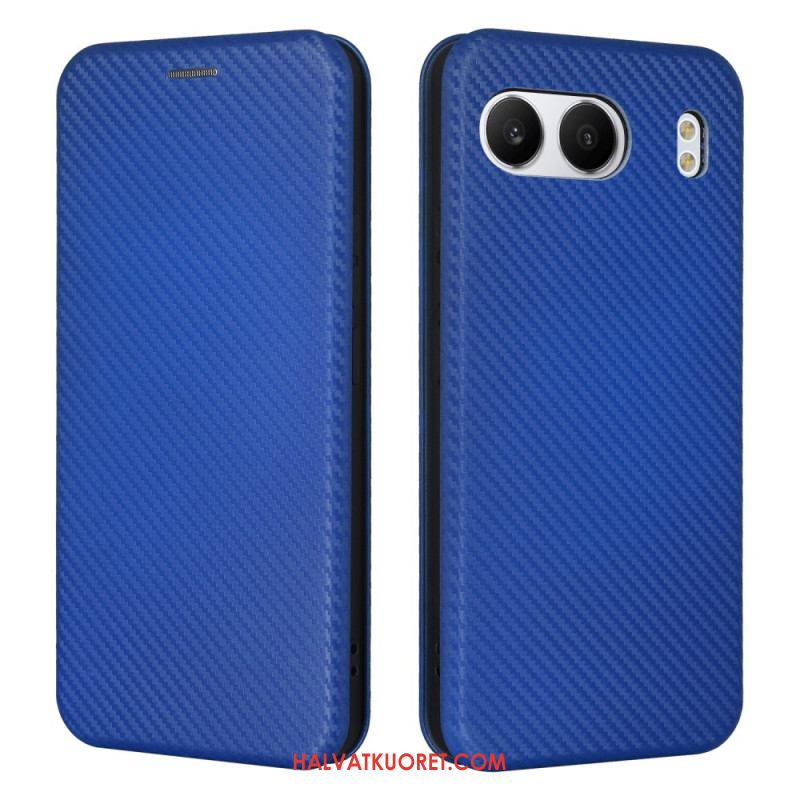 Nahkakotelo Oneplus Nord 4 Hiilikuitu Kuitu