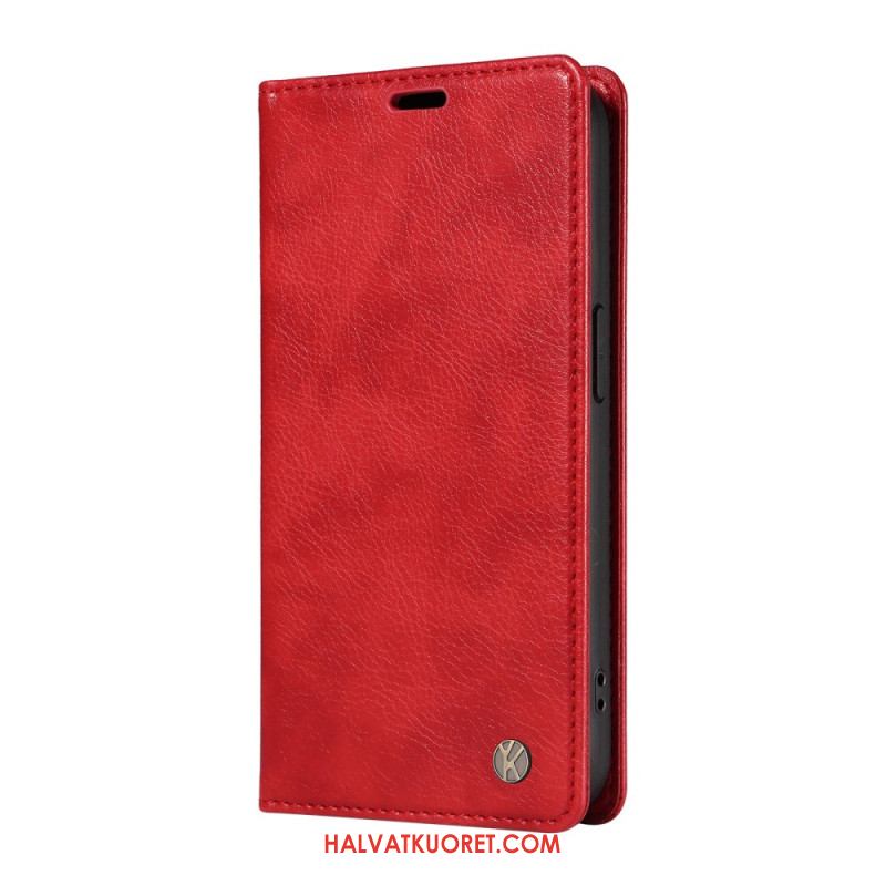 Nahkakotelo Oneplus Nord 4 Retro Yikatu Suojakuori