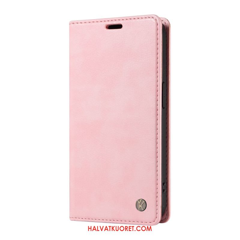 Nahkakotelo Oneplus Nord 4 Retro Yikatu Suojakuori