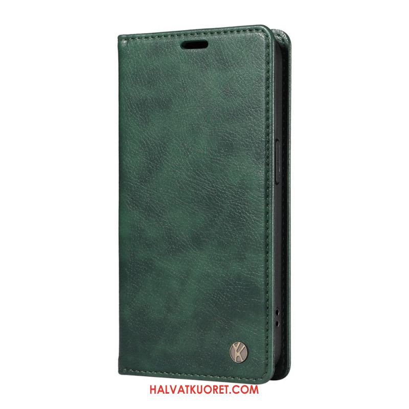 Nahkakotelo Oneplus Nord 4 Retro Yikatu Suojakuori