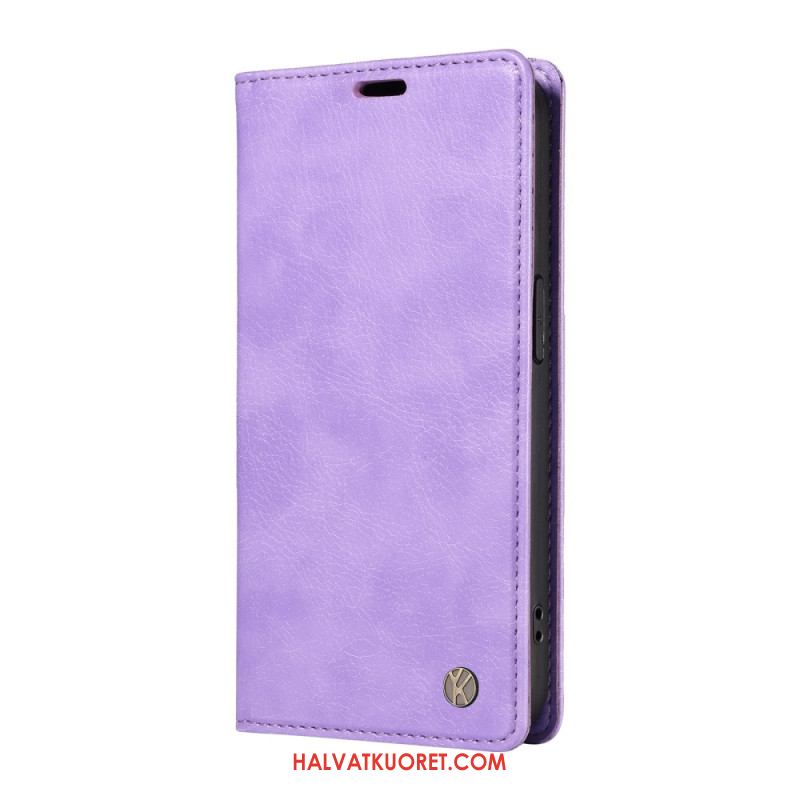 Nahkakotelo Oneplus Nord 4 Retro Yikatu Suojakuori