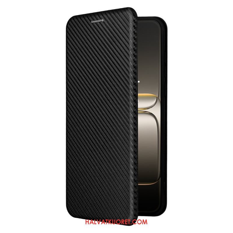 Nahkakotelo Oneplus Nord 5 Hiilikuitu