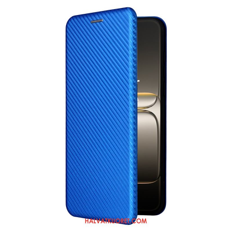 Nahkakotelo Oneplus Nord 5 Hiilikuitu