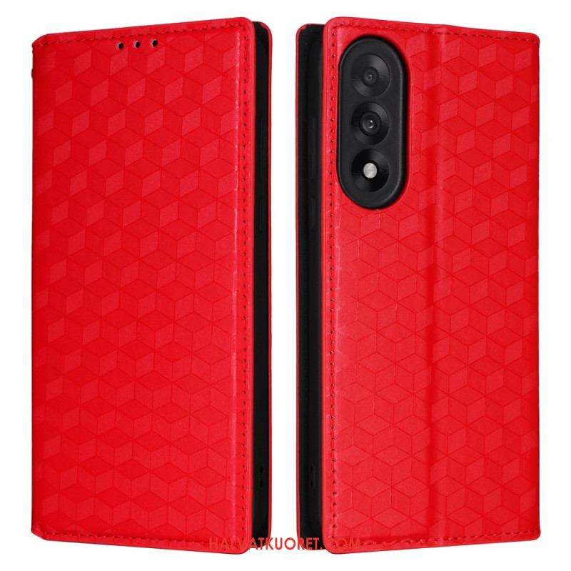 Nahkakotelo Oneplus Nord 5 Kiiltävä