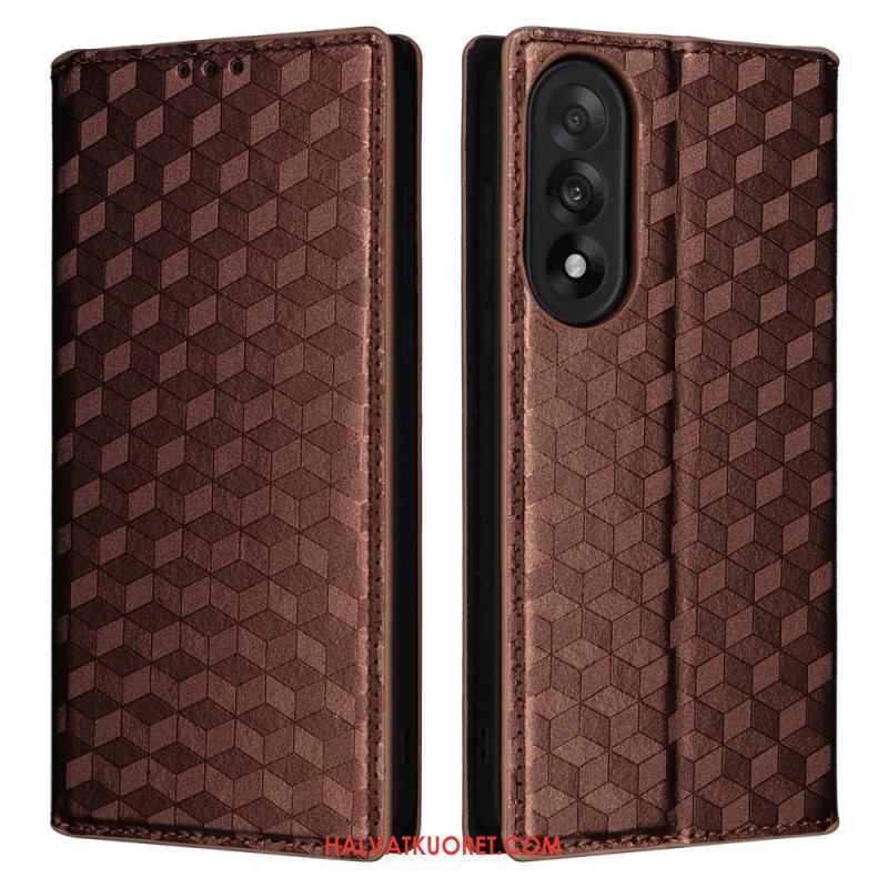 Nahkakotelo Oneplus Nord 5 Kiiltävä