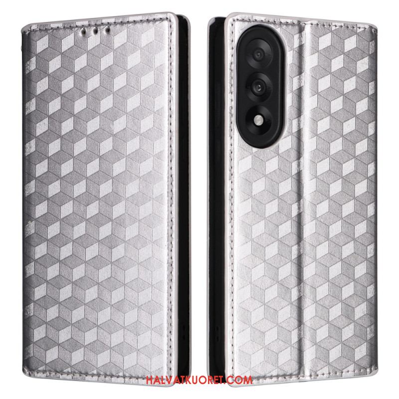 Nahkakotelo Oneplus Nord 5 Kiiltävä