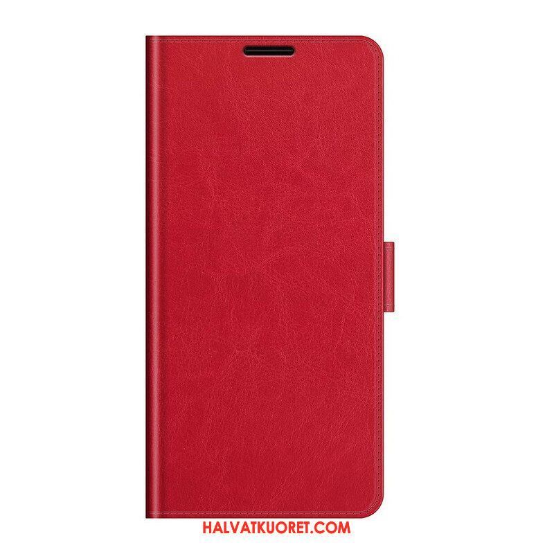 Nahkakotelo Oppo A16 / A16s Ultra-keinonahka
