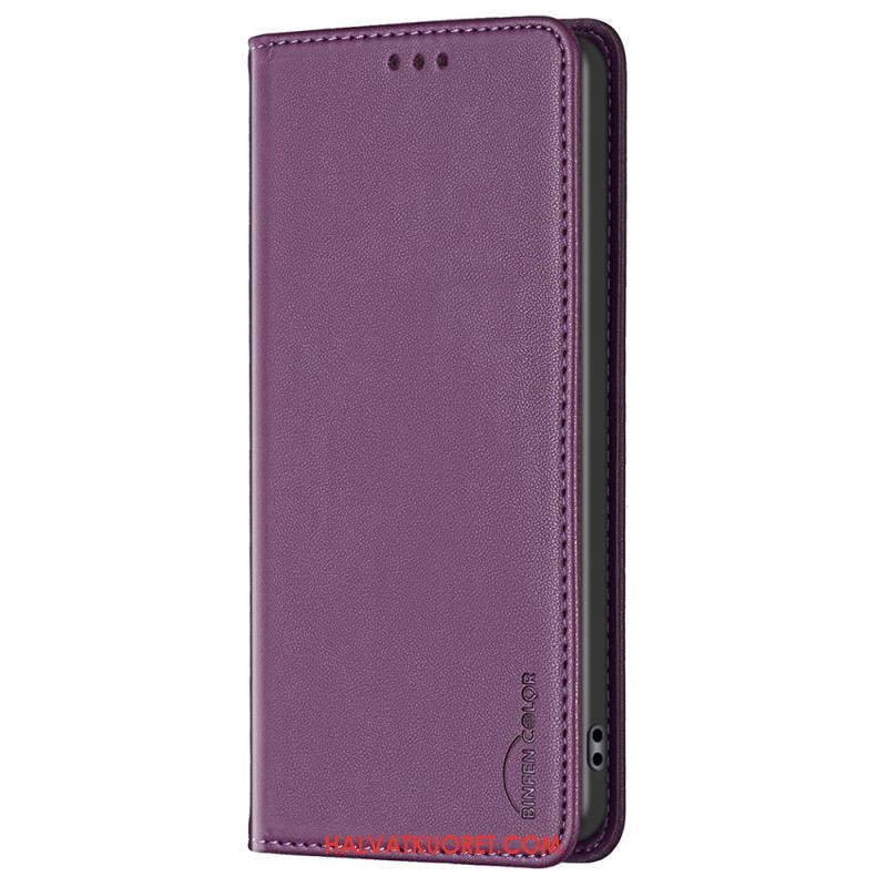 Nahkakotelo Oppo A98 5g Klassinen Binfen Väri